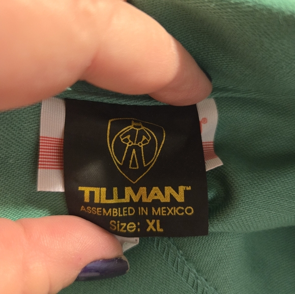 NWT Tillman Green Flame Resistant Welding Jacket Sz XL - Picture 4 of 7